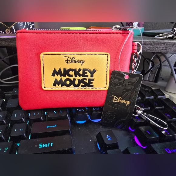 Disney Red Mickey Mouse Clutch - Picture 2 of 2